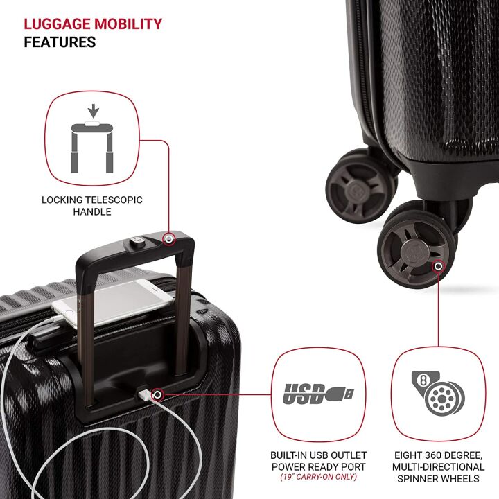 SwissGear 7272 Hardside Carry-On Luggage 19 Inches