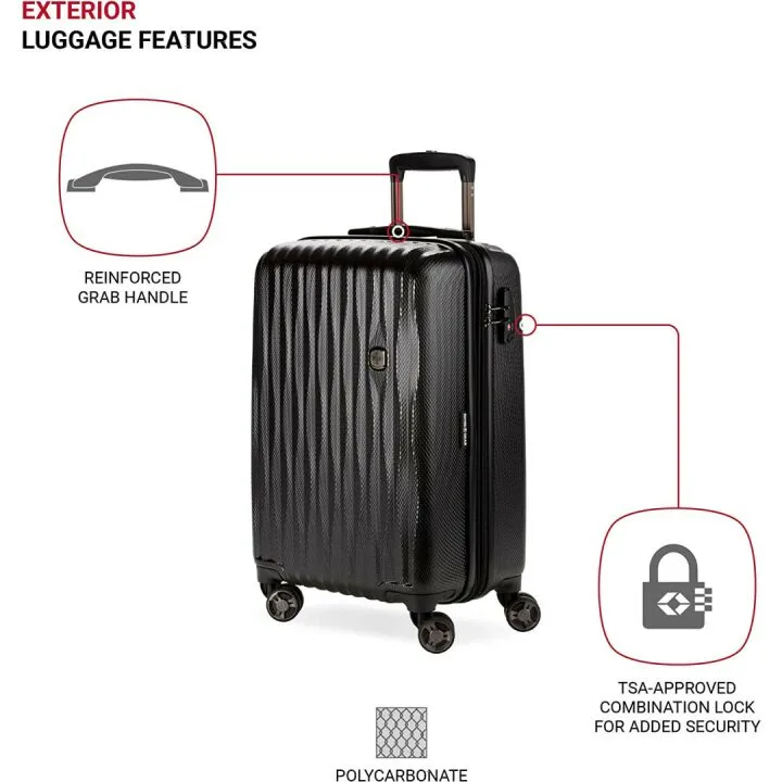 SwissGear 7272 Hardside Carry-On Luggage 19 Inches