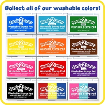 READY 2 LEARN Non-Toxic Washable Stamp Pad for Kids