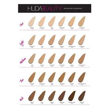 HUDA BEAUTY #FauxFilter Foundation Amaretti 310G - Flawless Finish