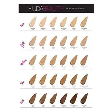 HUDA BEAUTY #FauxFilter Foundation Amaretti 310G - Flawless Finish