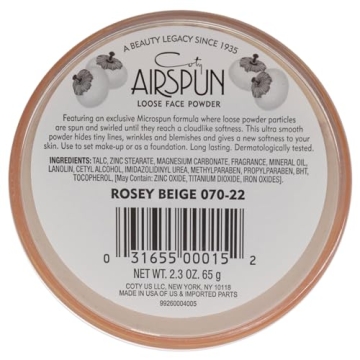 Coty Airspun Loose Face Powder for Flawless Finish