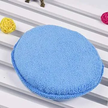 Fasmov Microfiber Wax Applicator Pads for Car Cleaning