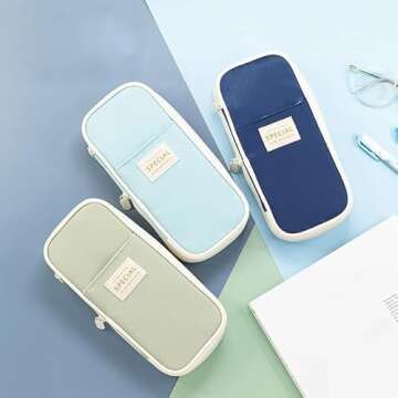 Stylish Arnuixty Colorful Pencil Case with Big Capacity