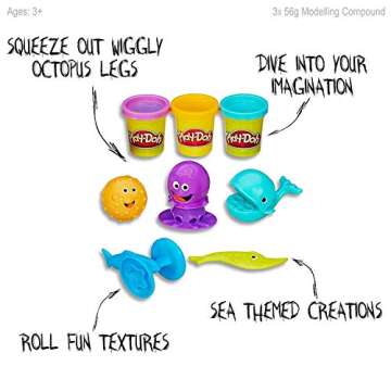 Play-Doh Undersea Tools for Creative Kids Play