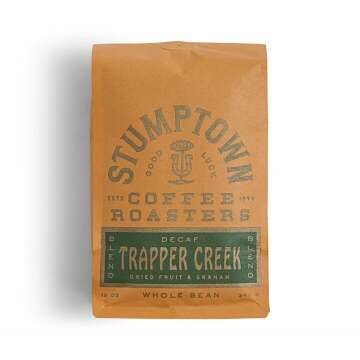 Trapper Creek Decaf Whole Bean Coffee - 12 Oz