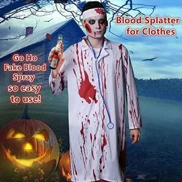 Go Ho Fake Blood Spray for Halloween Special Effects