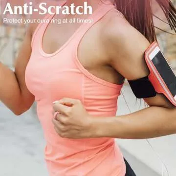 Oura Ring Protector - 6 Pack Silicone Cover for Gen 3 & 4