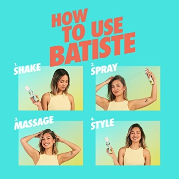 Batiste Dry Shampoo, Bare, Freshness for Every Occasion
