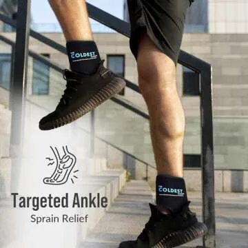 Coldest Ankle Ice Wrap for Achilles Tendonitis Relief
