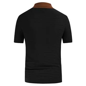 Men's Short Sleeve Retro Bowling Shirt - Stylish Vintage 70s Look