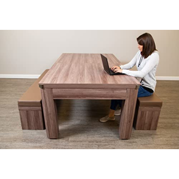 Hathaway Newport 7 Ft Multi Game Pool Table Combo for Fun