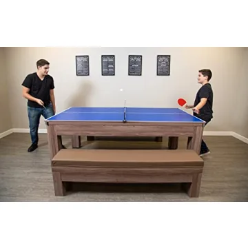 Hathaway Newport 7 Ft Multi Game Pool Table Combo for Fun