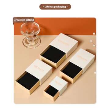 Cocadant 14K Gold Huggie Hoop Earrings & CZ Studs