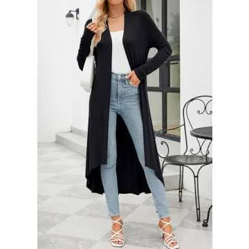 POGTMM Women's Lightweight Long Sleeve Cardigan for Every Occasion