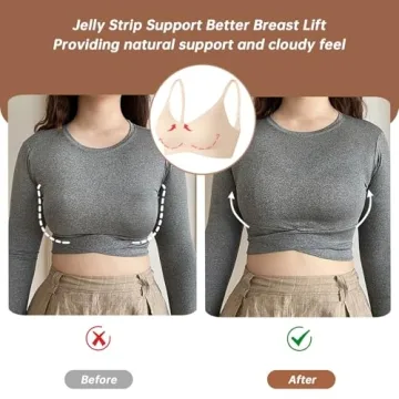 OEAK Wireless Comfort Bra - Soft Support for Everyday Use