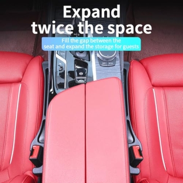 Wuzno No-Drop Seat Guard - Universal Car Seat Gap Filler
