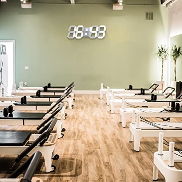 15" LED Digital Wall Clock Multifunctional Display Remote