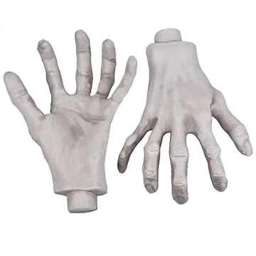 Realistic Life Size Halloween Skeleton Hands Decoration