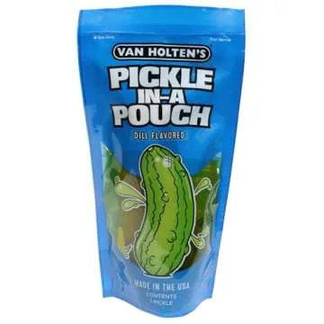 Van Holten's Pickles - Jumbo Dill Pickle-In-A-Pouch - 12 Pack