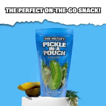 Van Holten's Pickles - Jumbo Dill Pickle-In-A-Pouch - 12 Pack
