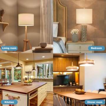 DEGNJU LED Light Bulbs Offer Efficient Soft White Glow