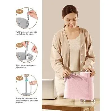 Fantasticlean Microfiber Cloths Roll with Stylish Holder