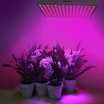 JIIANERY 45W LED Growing Bulb for Hydroponic Plants