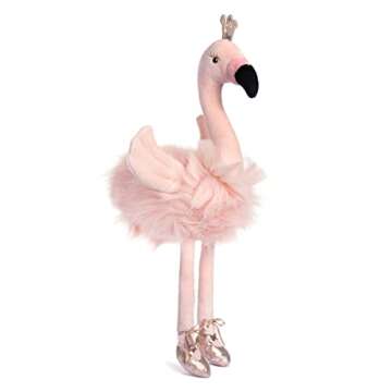 Cute Plush Ballerina Flamingo Stuffed Animal for Girls' Gifts