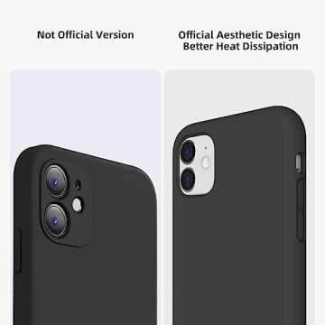 K TOMOTO Liquid Silicone Case for iPhone 11 with Protection