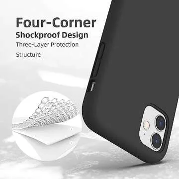 K TOMOTO Liquid Silicone Case for iPhone 11 with Protection