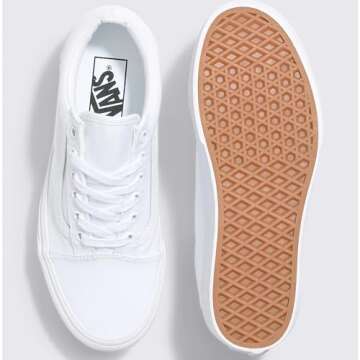 Vans FU OLD SKOOL STACKFORM (W00) TRUE WHITE Size 5.5
