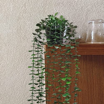 TOTOGA Artificial Hanging Plants 3 Pack for Indoor Decor