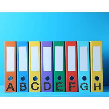 Outus 202 Pcs Vinyl Letter Stickers Self Adhesive Mailbox Alphabet and Numbers Outdoor Vinyl Letters for Outside, Door, Signs, Trucks, Home, Business, Address Number(2 Inch,Glitter Black)