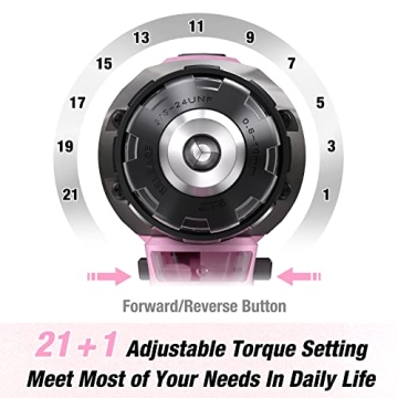 WORKPRO Pink Cordless Drill - Empower Your DIY Projects