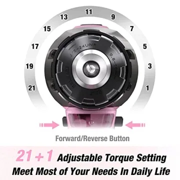 WORKPRO Pink Cordless Drill - Empower Your DIY Projects
