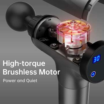 APHERMA Handheld Deep Tissue Massage Gun for Athletes