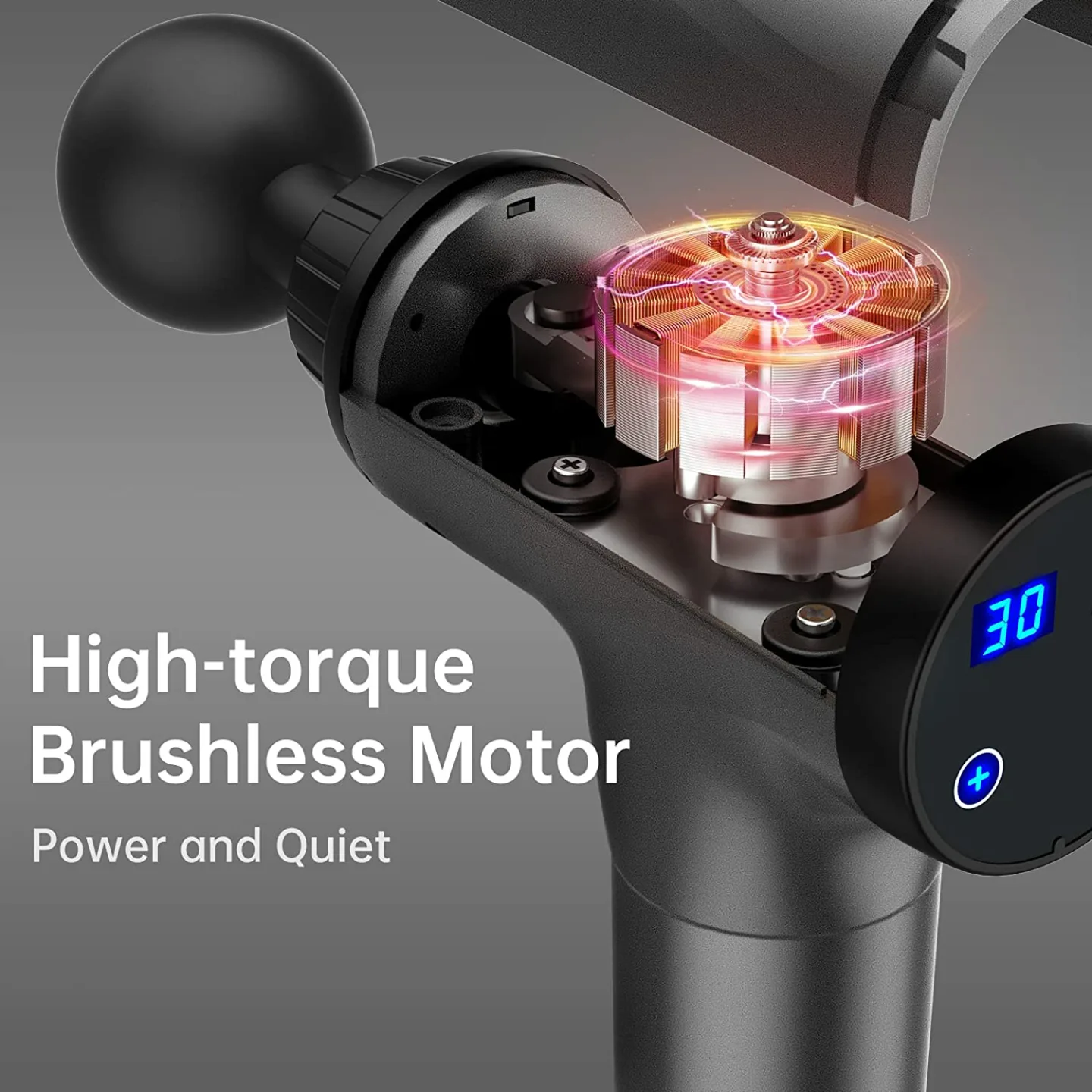 APHERMA Handheld Deep Tissue Massage Gun for Athletes