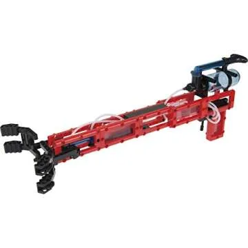 Thames & Kosmos Mechanical Engineering: Robotic Arms STEM Experiment Kit | Build 6 Pneumatic Machines | Robotic Claw, Exoskeleton Arms & More | Explore Air Pressure & Robotics | Ages 7+