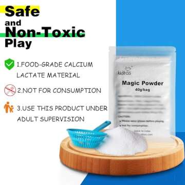 Kiditos Magic Water Elf Powder Refill,Aqua Fairy Water Gel Kit Powder Refill,5 Packs