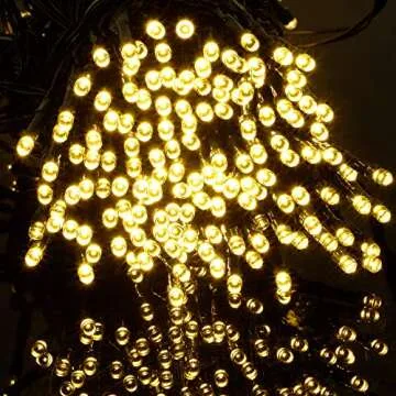 LJLNION 1000LED Christmas Lights for Festive Decor