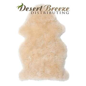 Soft New Zealand Sheepskin Rug for Baby and Home