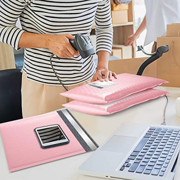 Famagic Bubble Mailers Light Pink 25pc for Shipping