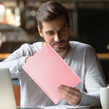 Famagic Bubble Mailers Light Pink 25pc for Shipping