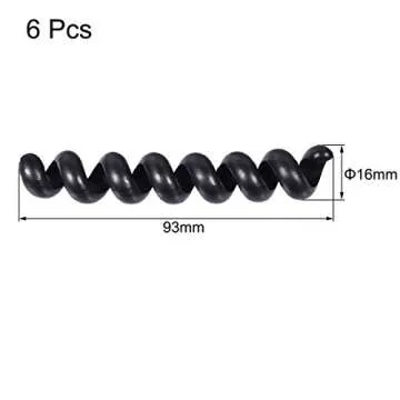 uxcell 6pcs Cord Organizer - Ultimate Cable Management Solution for Every Environment