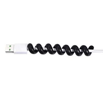 uxcell 6pcs Cord Organizer - Efficient Cable Management