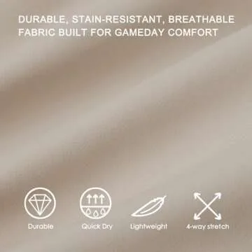 Willit Girls Horse Riding Pants Tights Kids Equestrian Breeches Knee-Patch Youth Schooling Tights Zipper Pockets Khaki M