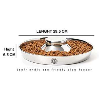 Stainless Steel Puppy Feeder Bowls for Convenient Feeding