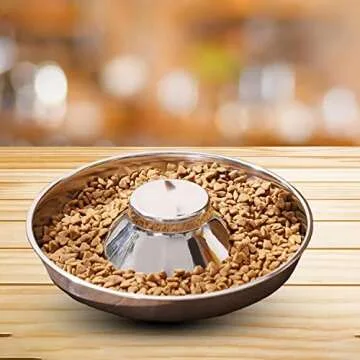 Stainless Steel Puppy Feeder Bowls for Convenient Feeding