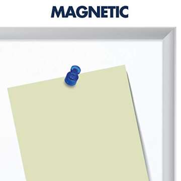 Quartet Magnetic Dry Erase White Board, 3' x 2 Whiteboard, Nano-Clean Surface Resists Ink Stains, Silver Aluminum Frame (SM533)